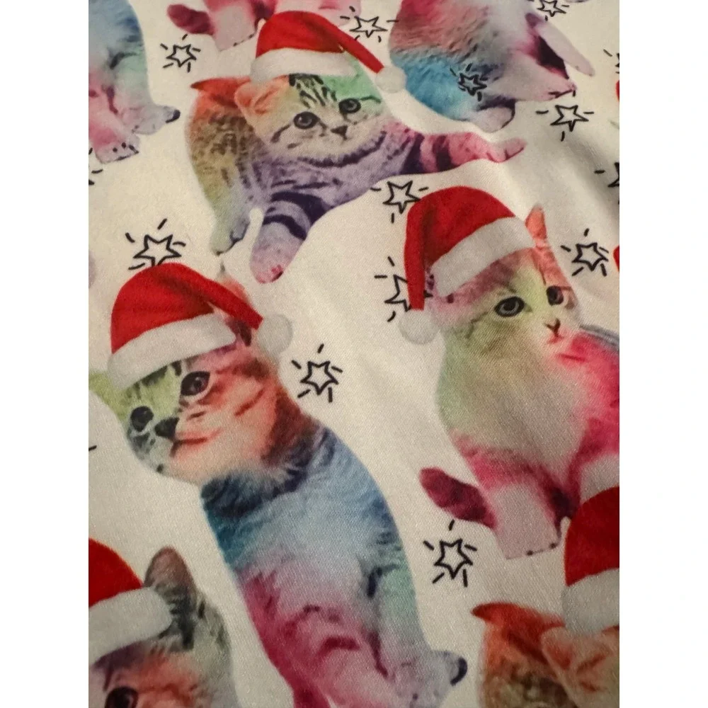 Girls‎ Santa Kitten Dress Size M